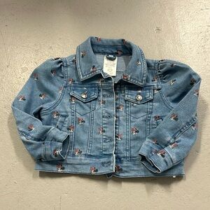 Mini mouse Disney toddler Jean jacket T-2